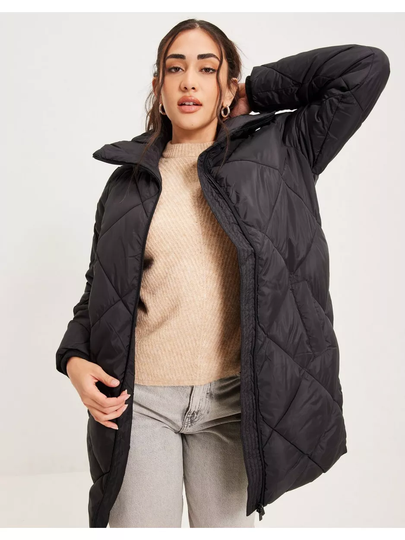 Vila Viadaya New Quilt Jacket/Su - Noos Black