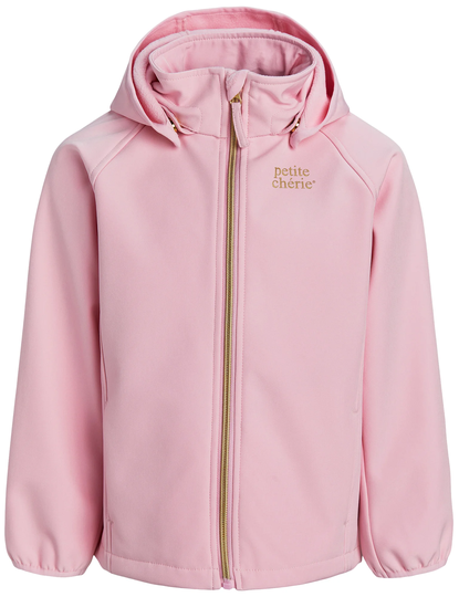 Petite Chérie Jade Softshell-Takki, Light pink, 86-92