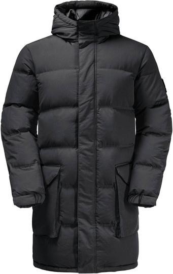 Men's Alex Long Down Jacket Phantom S
