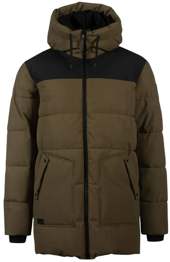 Men's Linjat Puffer Parka Dark olive S
