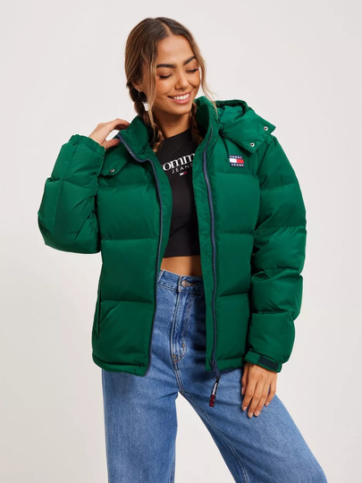 Tommy Jeans - Toppatakit - Dark Green - Tjw Alaska Puffer - Takit
