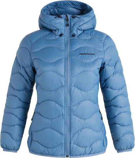 Women's Helium Down Hood Jacket 2022 Autumn Vaaleansininen S