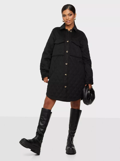 Object Collectors Item - Paitatakit - Black - Objvera Owen Long Quilt Jacket Noos - Takit