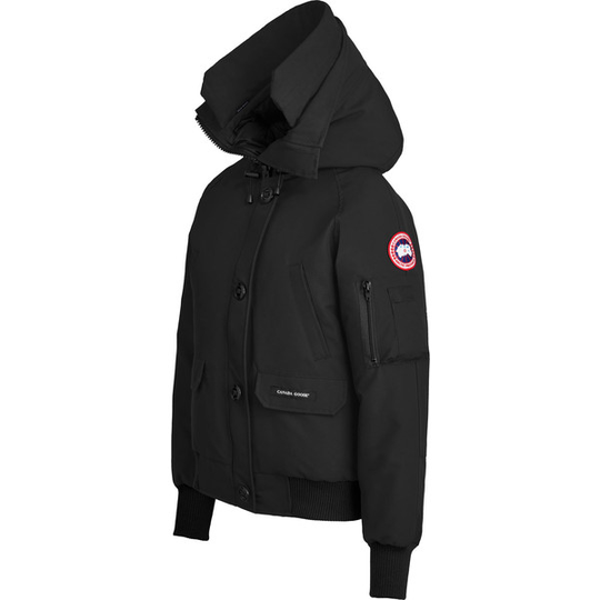 Talvitakki Canada Goose Ladies Chilliwack Bomber - Notched Brim - Black - Naiset - S