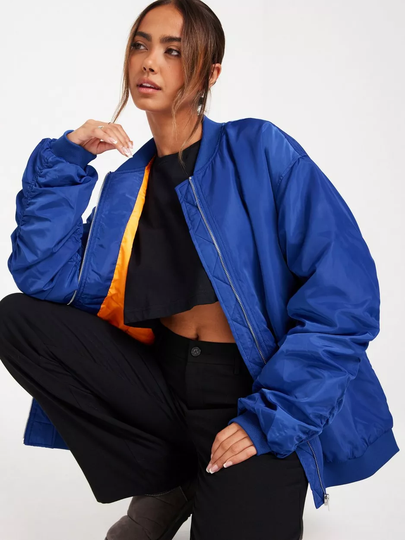 NLY Trend - Bomber-takit - Sininen - Oversized Bomber Jacket - Takit