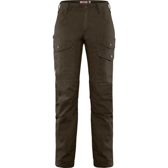 Fjällräven Vidda Pro Ventilated Trs W Reg - Dark Olive - Naiset - 34