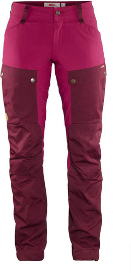 Keb Trousers Curved Women's Dark Garnet/Plum 34