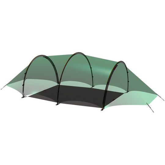 Hilleberg Helags 3 Footprint - Black - OneSize