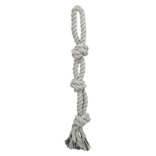 Monivärinen Trixie-köysilelu - 60 cm