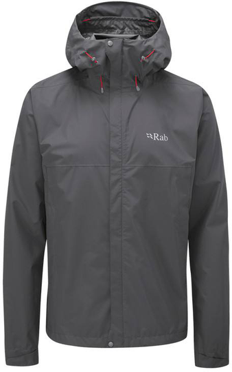 Downpour Eco Jacket Men Grafiitti L
