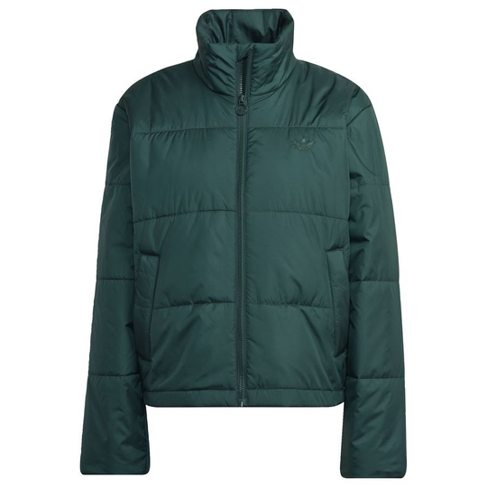 adidas Originals Takki Puffer Lyhyt - Vihreä Nainen