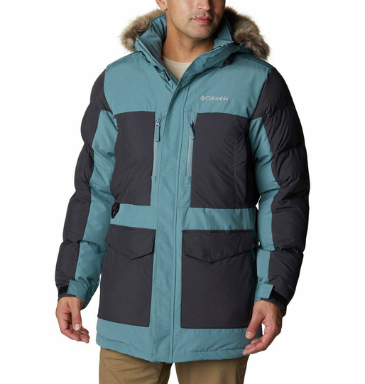 Men's Marquam Peak Fusion Parka Sininen / Harmaa XL