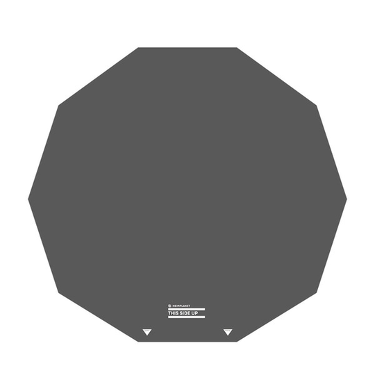 Heimplanet Cave Ground Sheet - Grey - OneSize