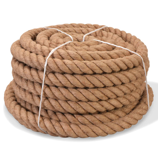 vidaXL Köysi 100% Juutti 30 mm 30 m
