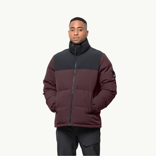 Men's Alex Down Jacket Tummanpunainen S