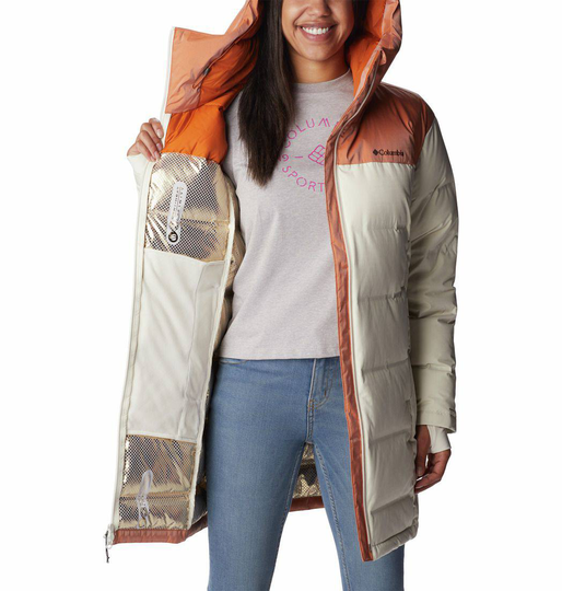 Women's Opal Hill Mid Down Jacket Chalk M