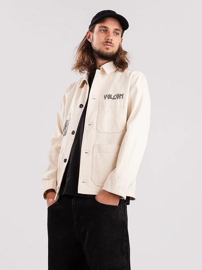Volcom Richard French Sayer Fa Jacket valkoinen