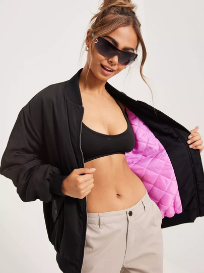 Only - Bomber-takit - Black - Onlanni Bomber Cc Otw - Takit