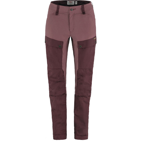 Fjällräven Keb Trousers Curved W Reg - Port-mesa Purple - Naiset - 48