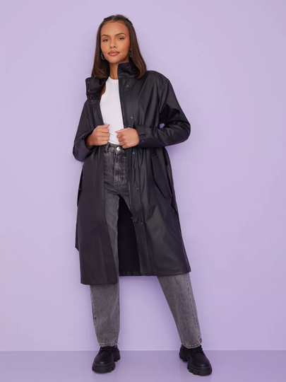 Tretorn - Sadetakit - Black - Ava Wrap Parka - Takit - raincoats