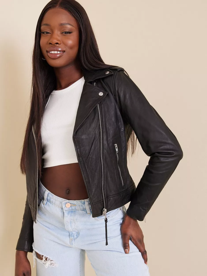 ROCKANDBLUE - Nahkatakit - Black - Nicole - Takit - leather Jackets