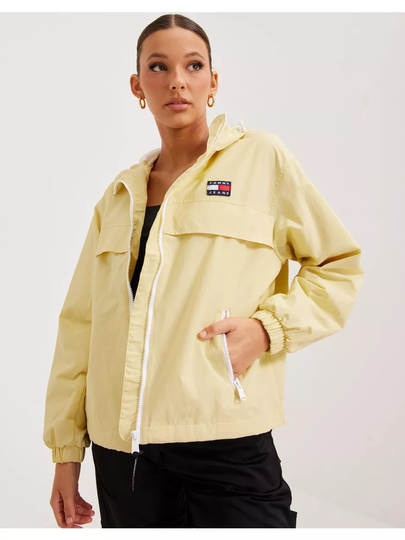 Tommy Jeans Tjw Chicago Windbreaker Lemon