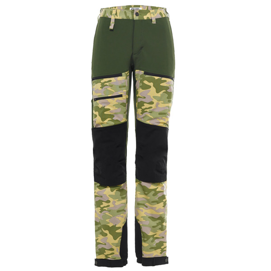 Is Not Enough Athena Trekking Pro Pants - Avocado Camo - Naiset - XS