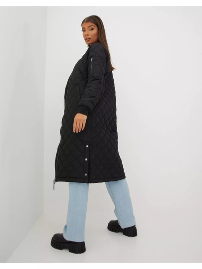 Only Onljessica X-Long Quilted Coat Otw Black
