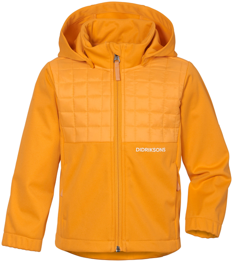 Didriksons Briska Softshell Takki, Happy Orange, Koko 100
