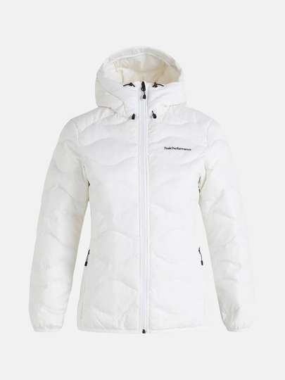 Women's Helium Down Hood Jacket 2022 Autumn Valkoinen XS