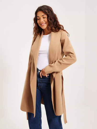 Vila - Pitkät takit - Tigers Eye - Viapple New Coat/Tb/1 - Takit - coats