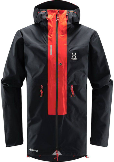 Men's L.I.M ZT Trek GTX Pro Jacket Musta / Punainen M