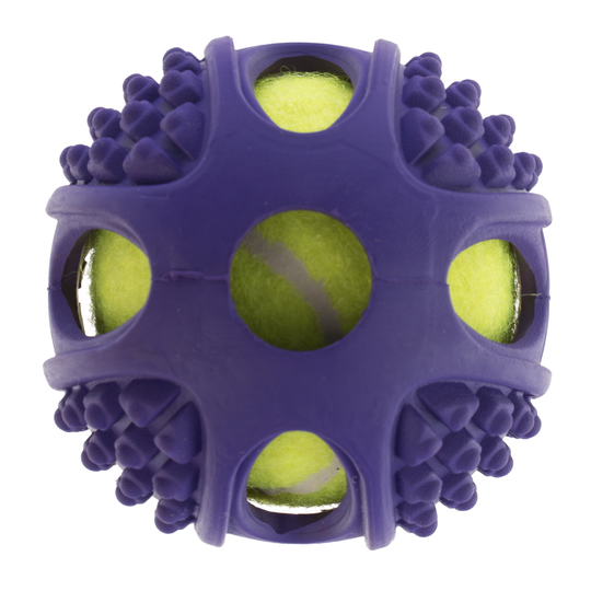 Kumitennispallo 2in1 - 1 kpl Ø 6 cm