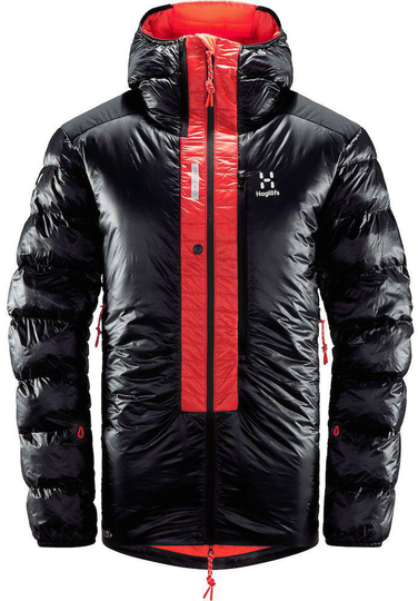 L.I.M ZT Down Jacket Men Musta / Punainen M