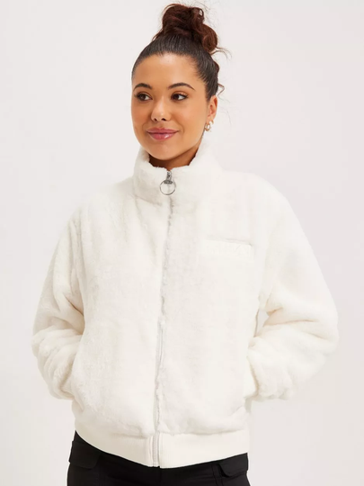 Fila - Turkistakit - Egret - BALCHIK faux fur jacket - Takit
