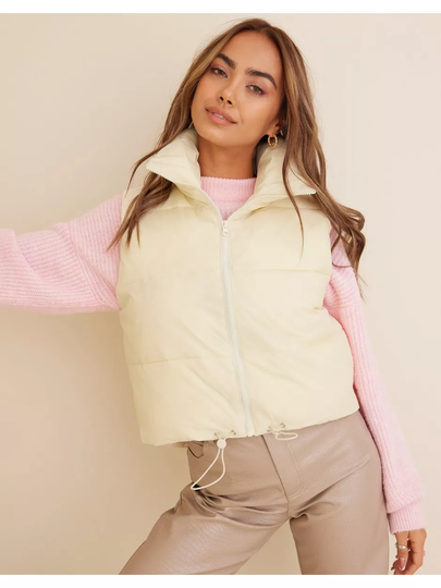 Gina Tricot Simone puffer vest Pristine