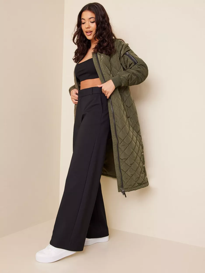 Only - Tikkitakit - Kalamata - Onljessica X-Long Quilted Coat Otw - Takit