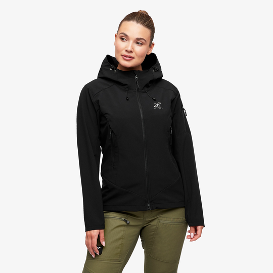 Tornado Jacket Naiset Black, Koko:L - > Takit > Softshell-takit