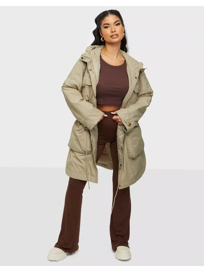 Only Onlsaga Light Parka Puffer Otw Crockery