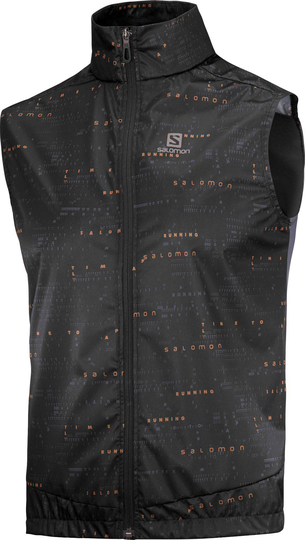 Light Vest Musta / Oranssi M