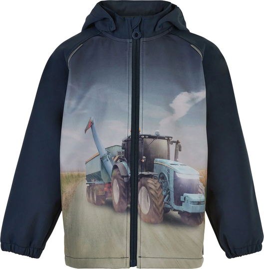 Minymo Softshell Takki, Blue Nights, 80