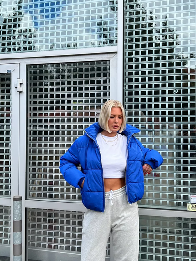 NLY Trend - Puffer-takit - Sininen - Perfect Padded Jacket - Takit