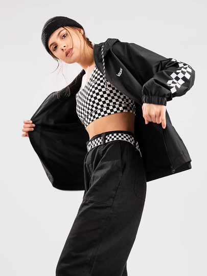 Vans Kastle Check Me Jacket musta