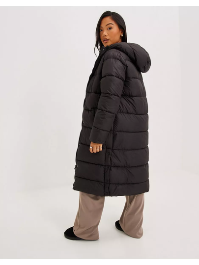 Only Onlcammie Long Quilted Coat Otw Musta