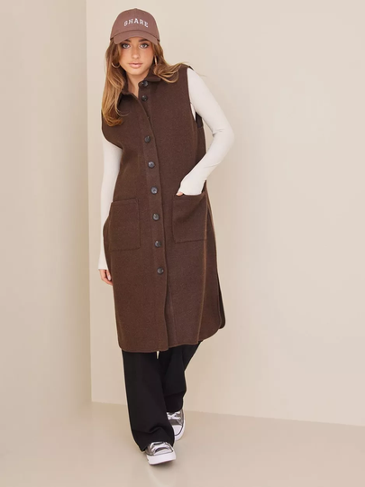 Sisters Point - Liivit - Brown - Vuline-Vest - Takit - Vests