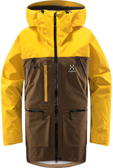 Vassi GTX Pro Jacket Women Ruskea / Keltainen XS