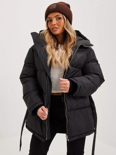 NLY Trend - Talvitakit - Musta - Precious Puffer Jacket - Takit