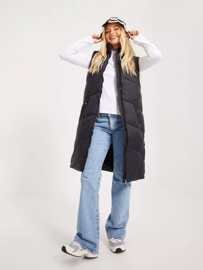 Vero Moda - Liivit - Black - Vmuppsala 3-4 Waistcoat Noos - Takit - Vests