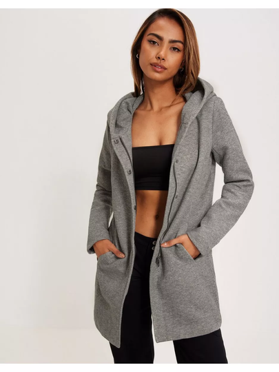 Only onlSEDONA Light Coat Otw Noos Vaaleanharmaa