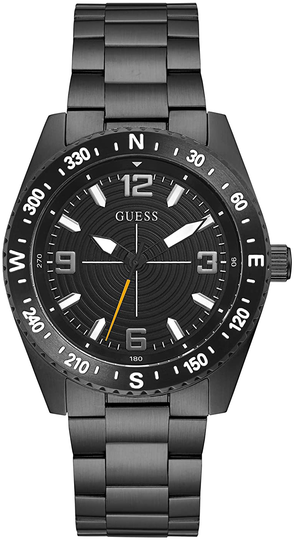 Guess Miesten kello GW0327G2 Musta/Teräs Ø42 mm